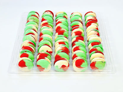 50 Pack Pineberry French Macaron Value Pack - Macaron Centrale