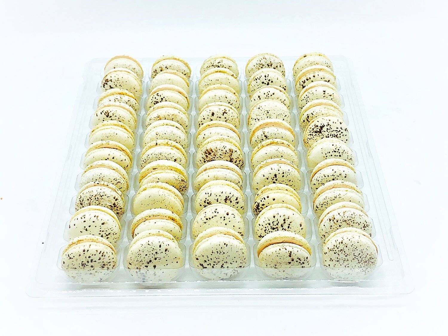 50 Pack Tiramisu French Macaron Value Pack - Macaron Centrale