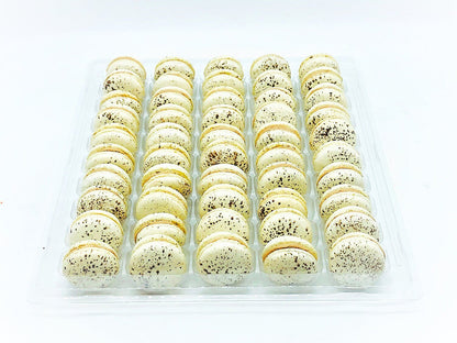 50 Pack Tiramisu French Macaron Value Pack - Macaron Centrale