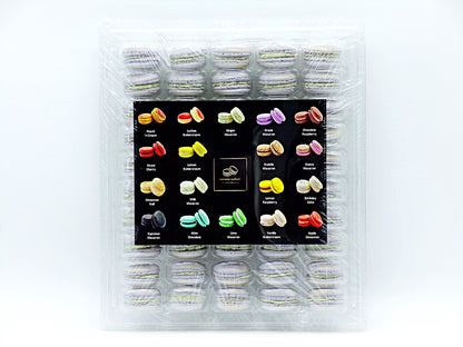 50 Pack Venus (English Toffee Buttercream) French Macaron Value Pack - Macaron Centrale