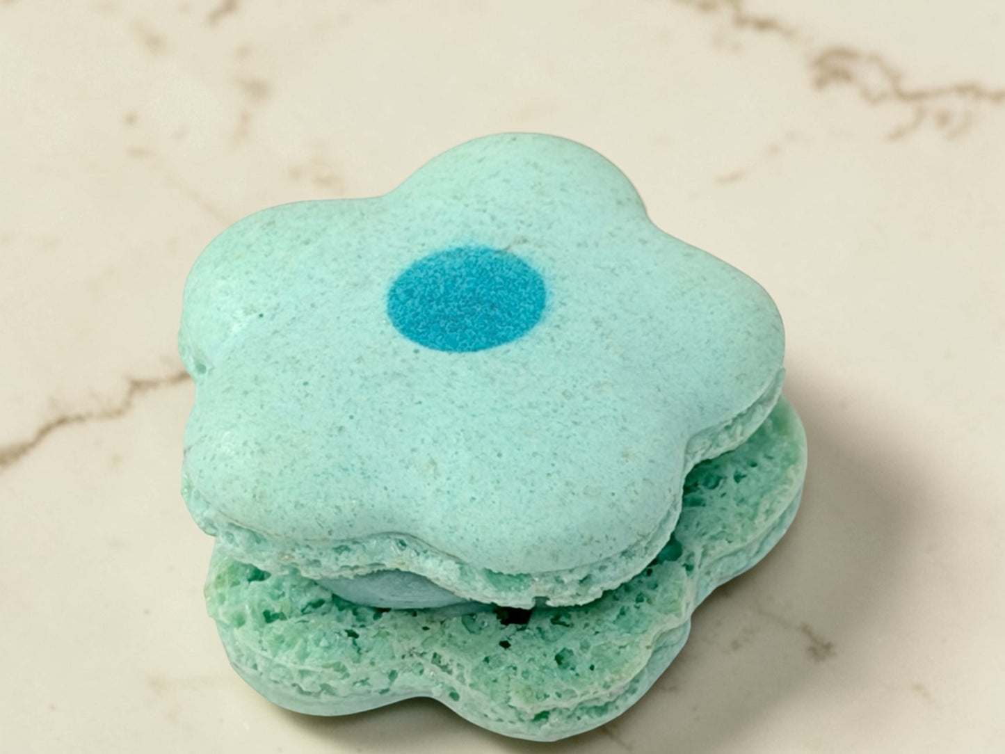 Blueberry Flower French Macarons – Elegant, Delicate & Perfect for Any Celebration