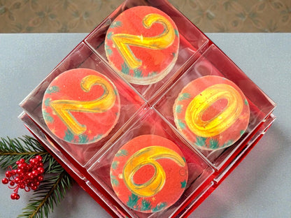Red Elegance 2026 | New Year Macarons Gift Set