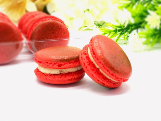 6 Pack apple cinnamon butter macarons - Macaron Centrale