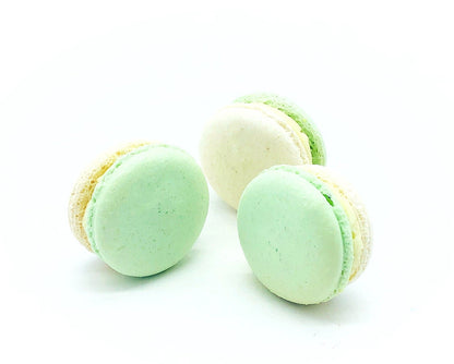 6 Pack Apple White Chocolate Ganache Macarons - Macaron Centrale
