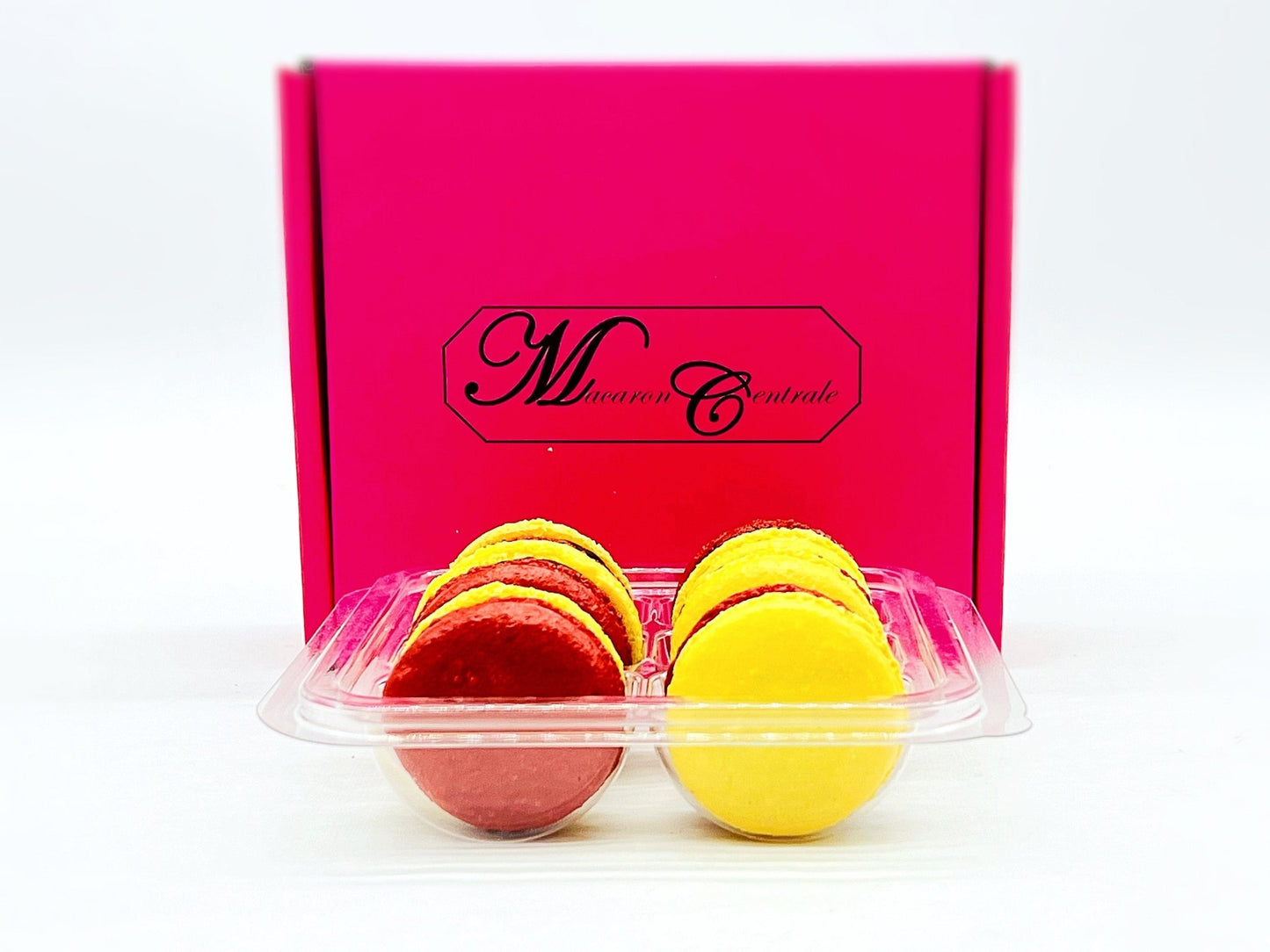 6 Pack Belgian Chocolate Macarons - Macaron Centrale