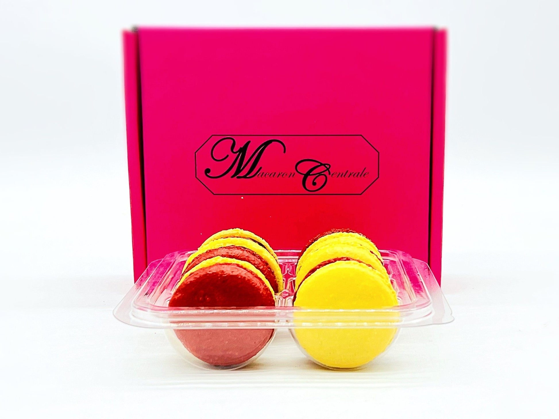 6 Pack Belgian Chocolate Macarons - Macaron Centrale