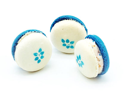 6 Pack Blueberry Sundae French Macarons - Macaron Centrale