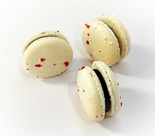 6 Pack Chocolate Peppermint Macarons - Macaron Centrale