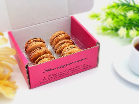 6 Pack coffee macarons - Macaron Centrale