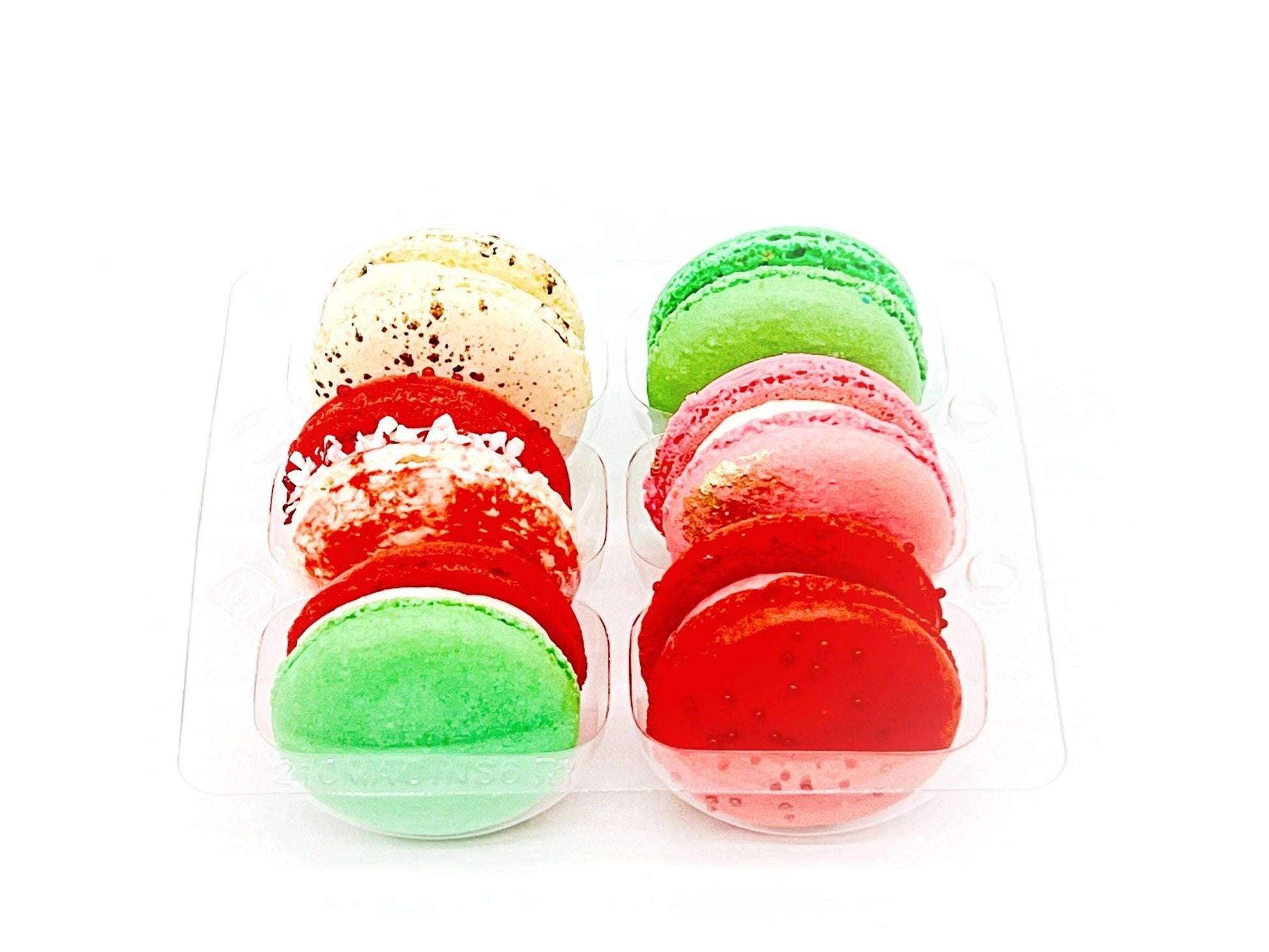6 Pack Holiday French Macarons Set - Macaron Centrale