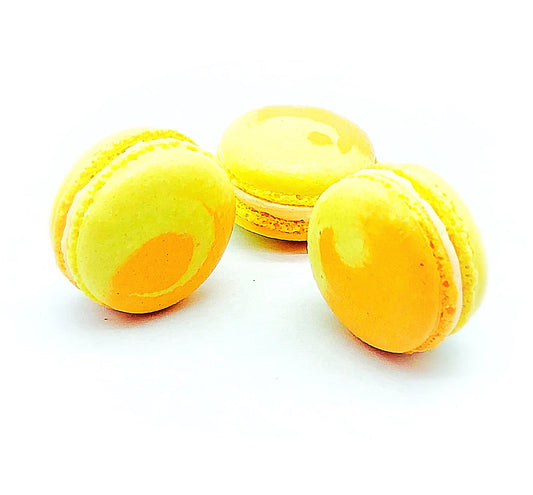 6 Pack Lemon - Orange Marmalade Macarons - Macaron Centrale
