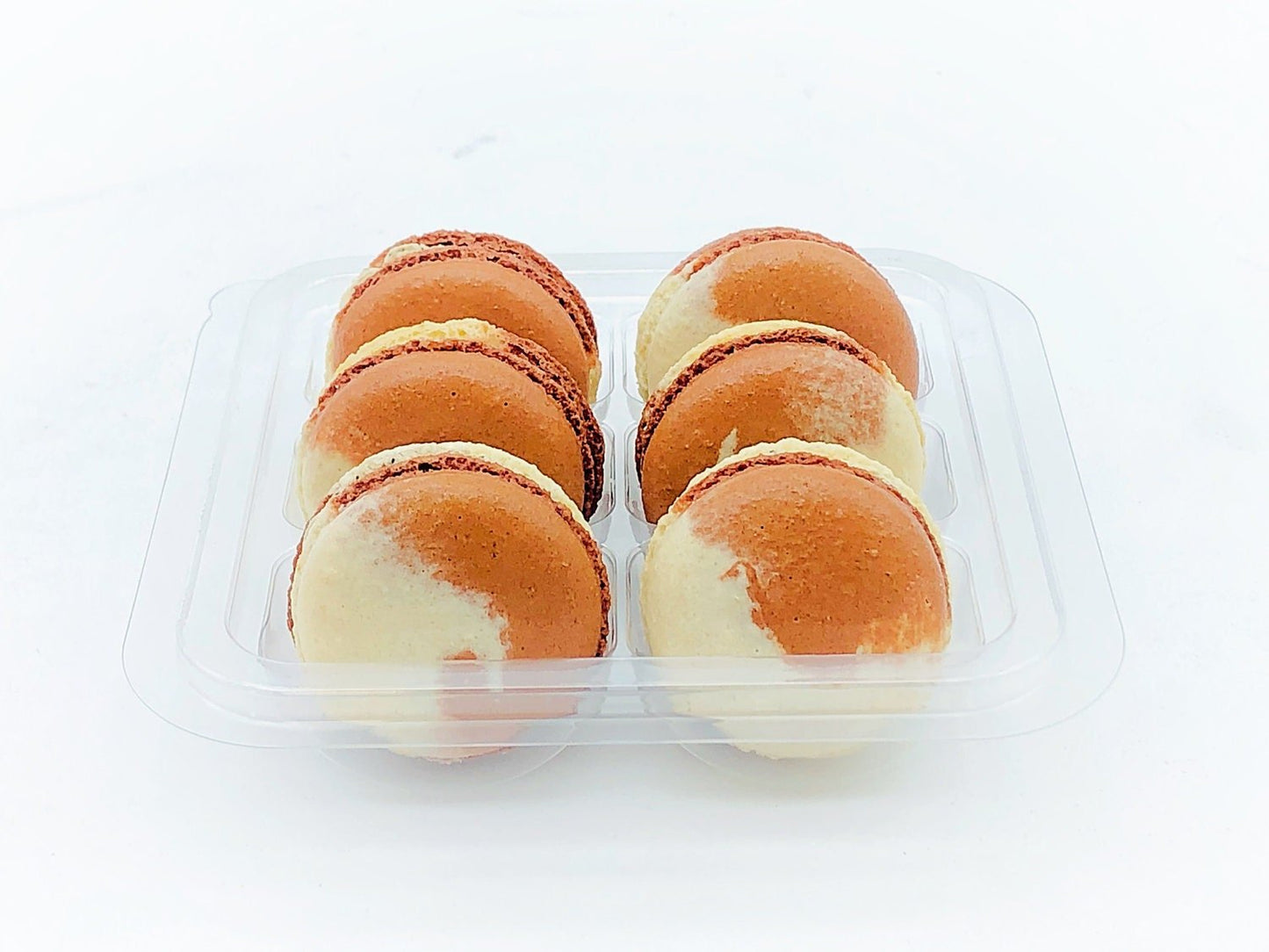 6 Pack macchiato macarons | ideal for celebratory events. - Macaron Centrale