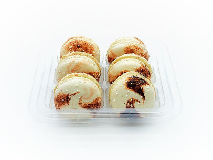 6 Pack milk tea macarons | ideal for celebratory events. - Macaron Centrale