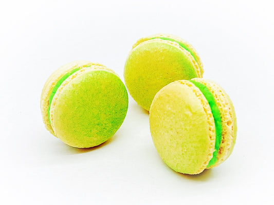 6 Pack pandan French macarons - Macaron Centrale
