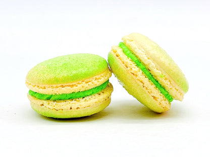 6 Pack pandan French macarons - Macaron Centrale
