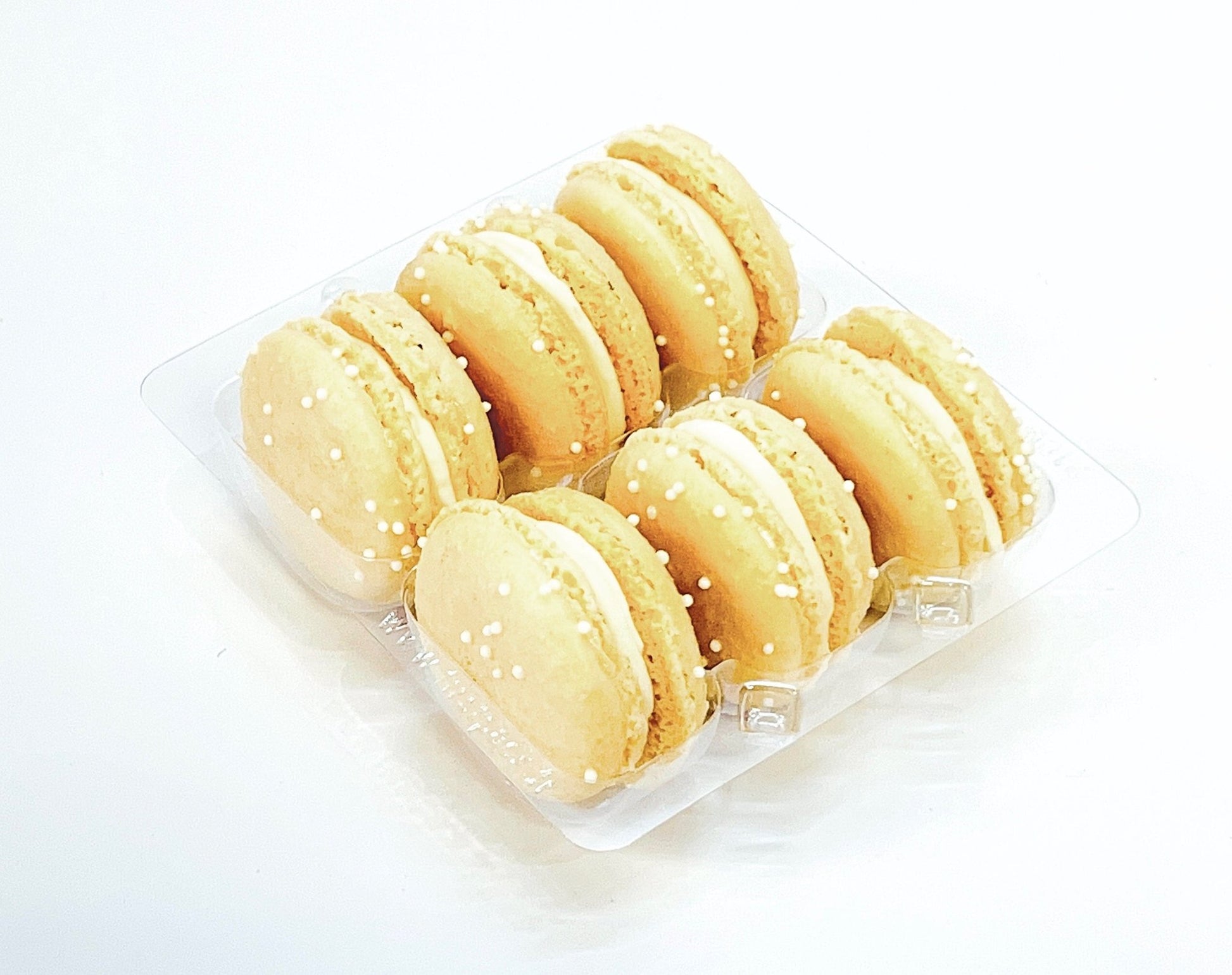 6 Pack Peppermint & Marmalade French Macarons - Macaron Centrale