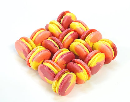 6 Pack Sailor Moon Inspired French Macaron | Mango Passion Fruit Mouse French Macarons - Macaron Centrale6 Pack
