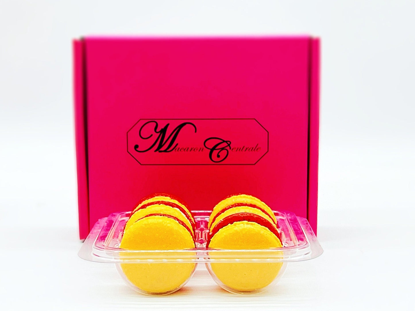 6 Pack Straw - O - ry French Macarons - Macaron Centrale