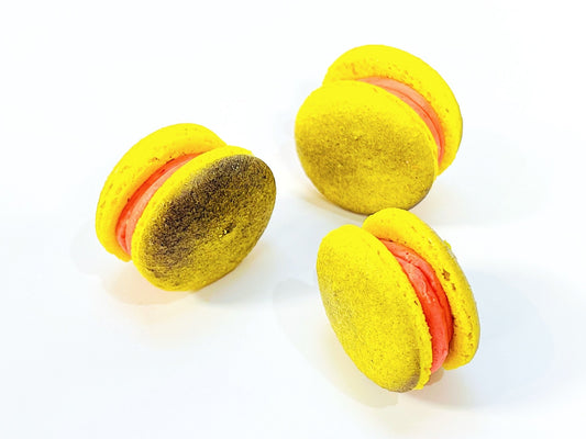 6 Pack Strawberry Kheer French Macaron - Macaron Centrale