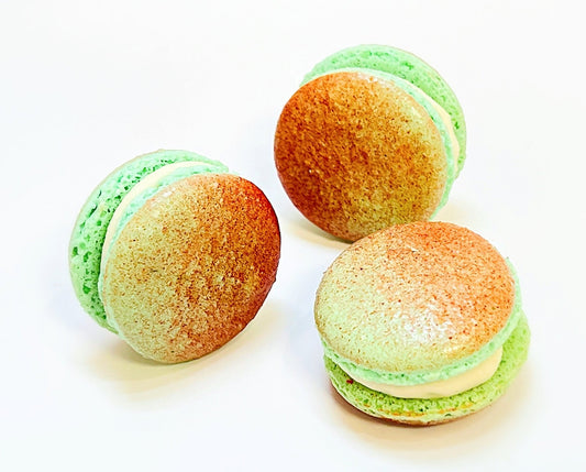 6 Pack Strawberry Rhubarb French Macarons | Perfect for your next celebratory events. - Macaron Centrale