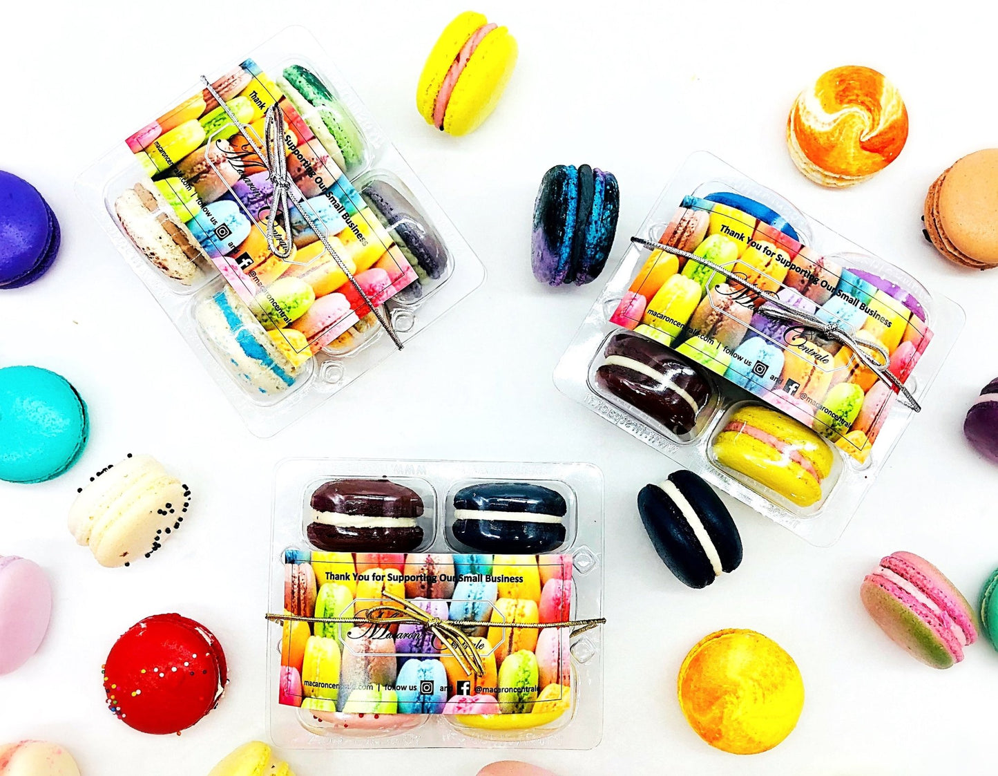 6 Pack | Surprise Me! French Macarons - Macaron Centrale