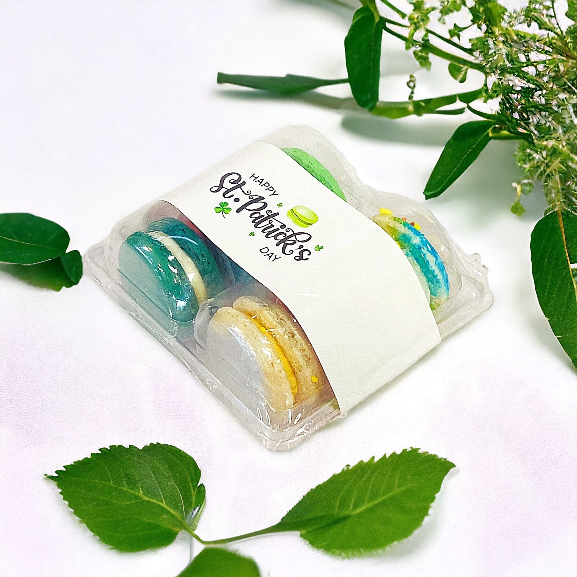 6 Pack Surprise Me! | St. Patrick's Day French Macaron Set - Macaron Centrale