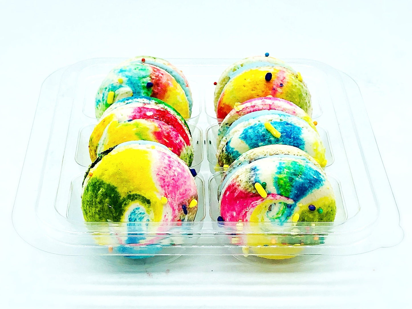 6 Pack Unicorn French macarons - Macaron Centrale
