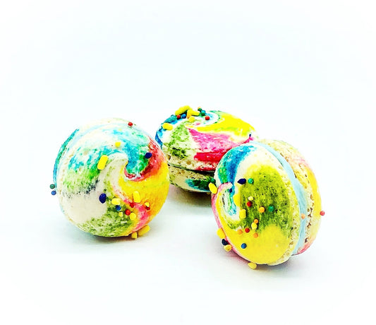 6 Pack Unicorn French macarons - Macaron Centrale