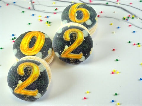 🥂 Champagne Midnight 2026 | New Year Macarons