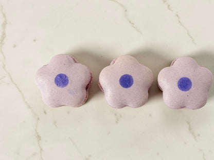 Grape Flower French Macarons – Elegant, Delicate & Perfect for Any Celebration