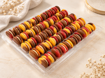 Maple Pecan French Macarons – 50 Pack | Perfect for Large Gatherings & Celebrations