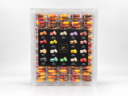Maple Pecan French Macarons – 50 Pack | Perfect for Large Gatherings & Celebrations