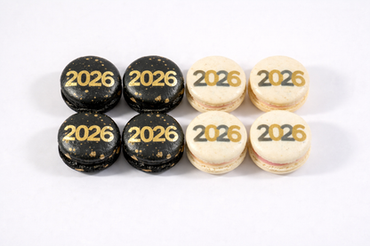 New Year 2026 Macaron Gift Set – Customizable Flavors in Elegant Packaging