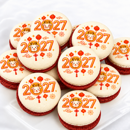 Year of the Goat Macarons 2027 | Chinese Zodiac French Macarons