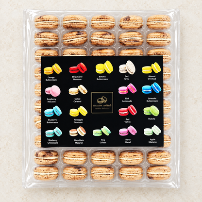 50 Pack Coffee  French Macaron Value Pack