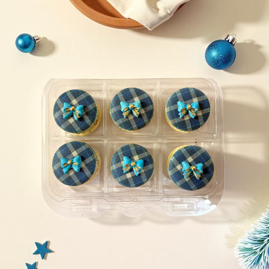 Blue Noel Holiday Macarons | Season of Joy Macaron Collection