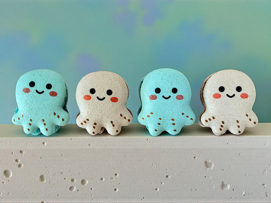 Octo Friends French Macarons