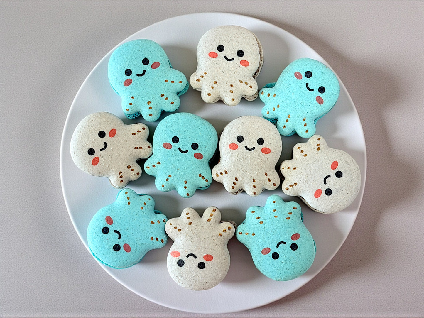 Octo Friends French Macarons