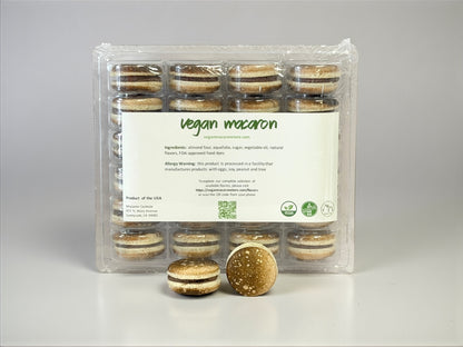 Mint Chocolate Vegan Macarons (Wholesale 24 or 48 Pack)
