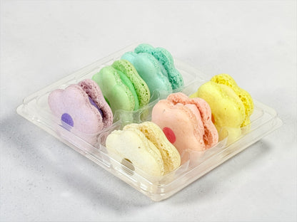 6-Pack Flowered Macaron Assortment (Minimum 4 Sets)