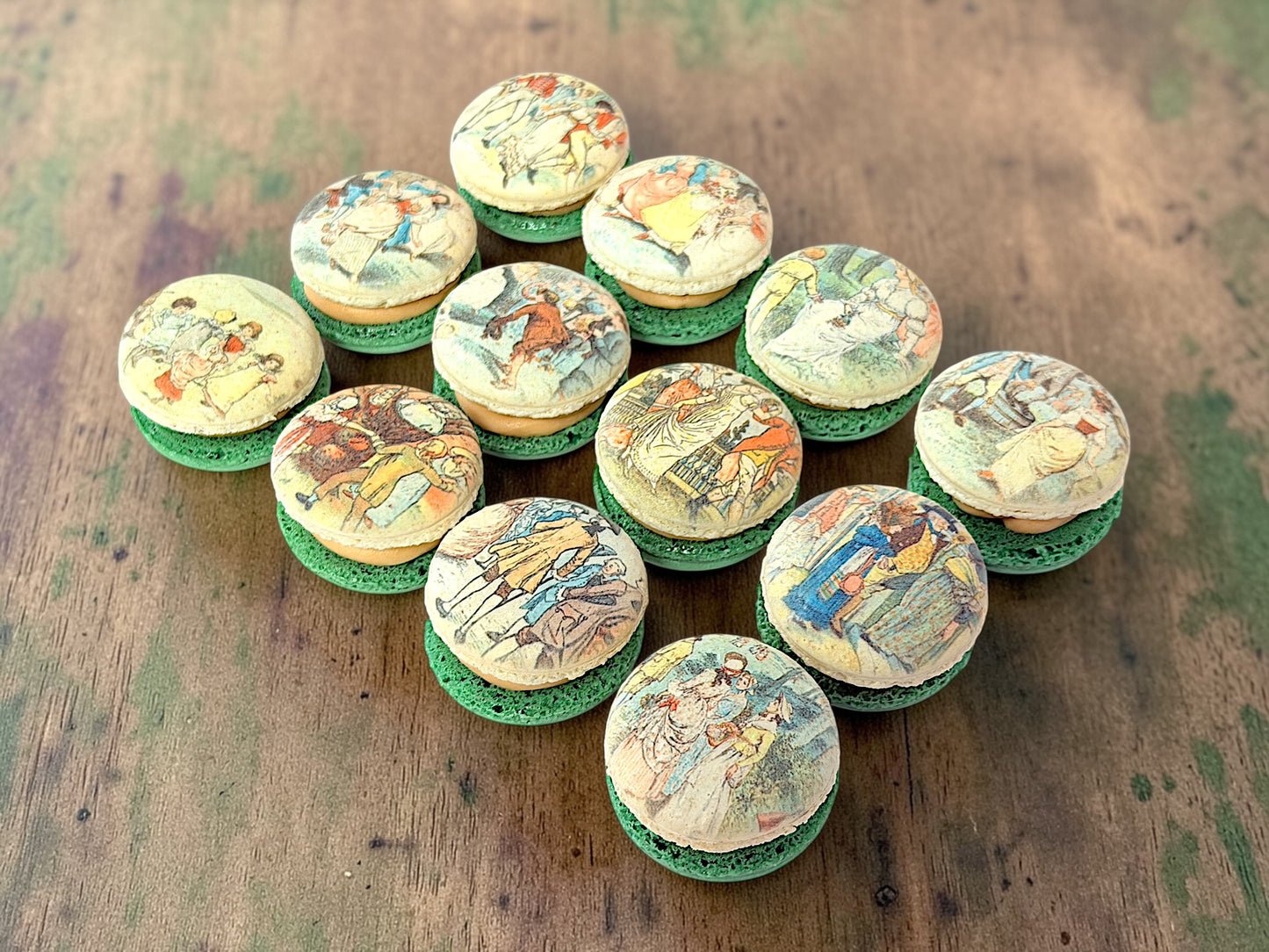 Georgian May Day French Macaron Set