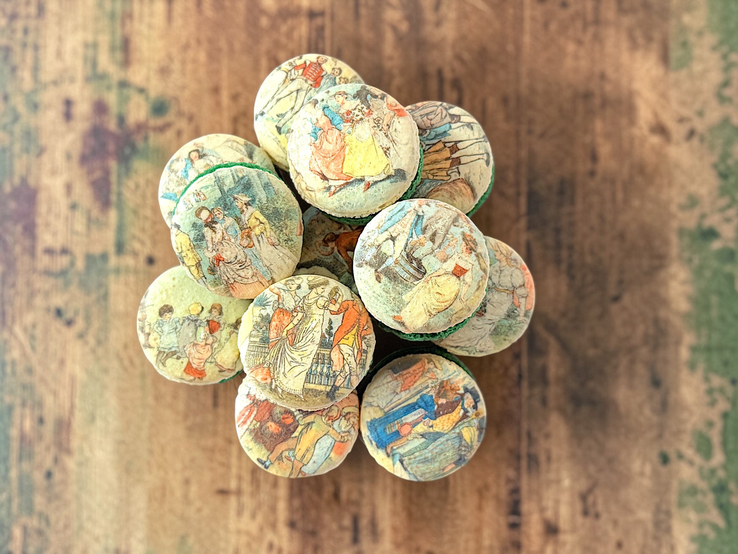 Georgian May Day French Macaron Set