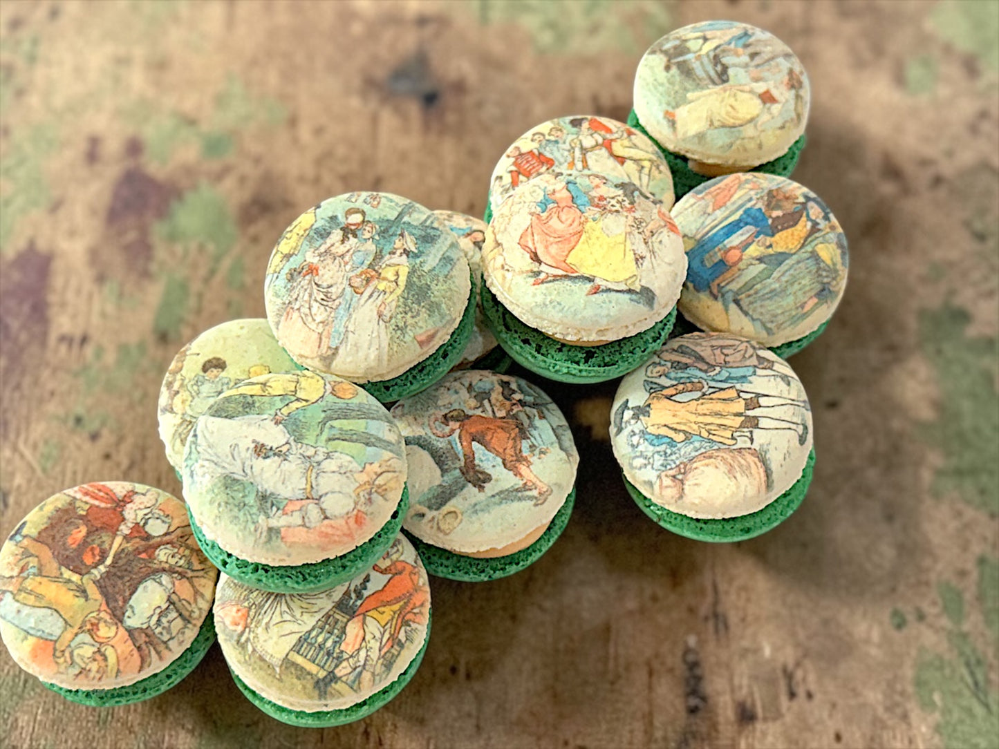Georgian May Day French Macaron Set