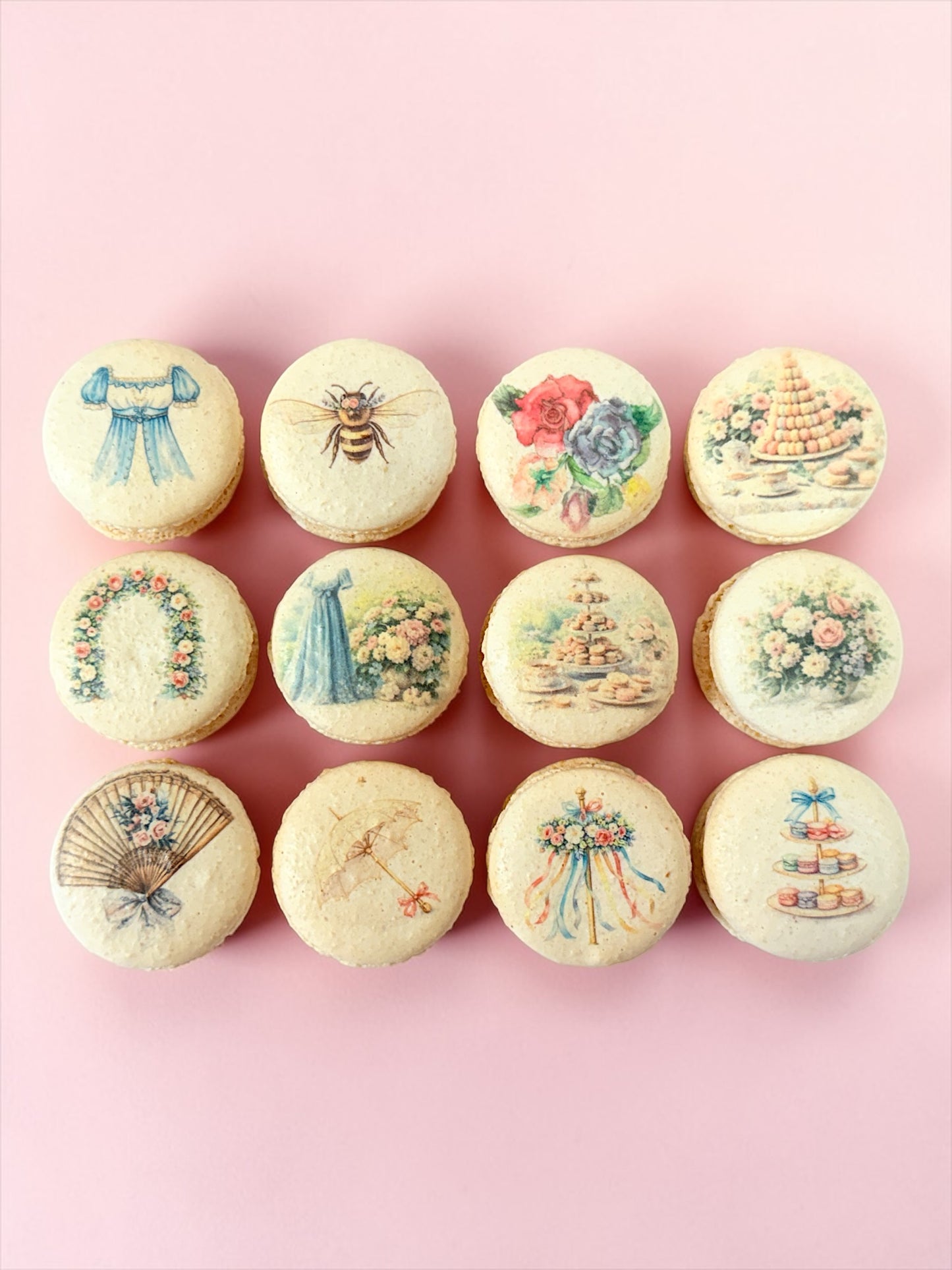 Regency Garden Tea Party French Macarons
