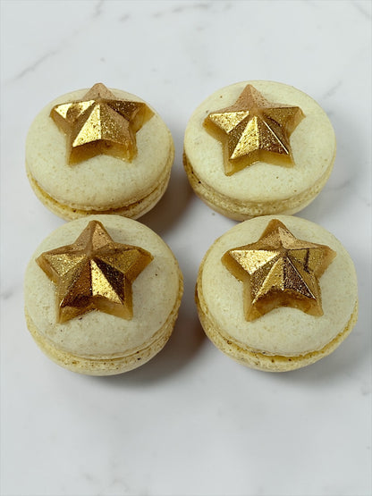 Golden Star Vegan Macarons | Luxury Plant-Based French Macaron Gift Set