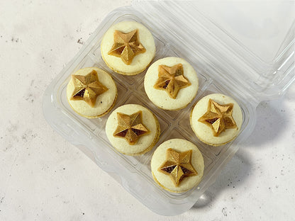 Golden Star Vegan Macarons | Luxury Plant-Based French Macaron Gift Set