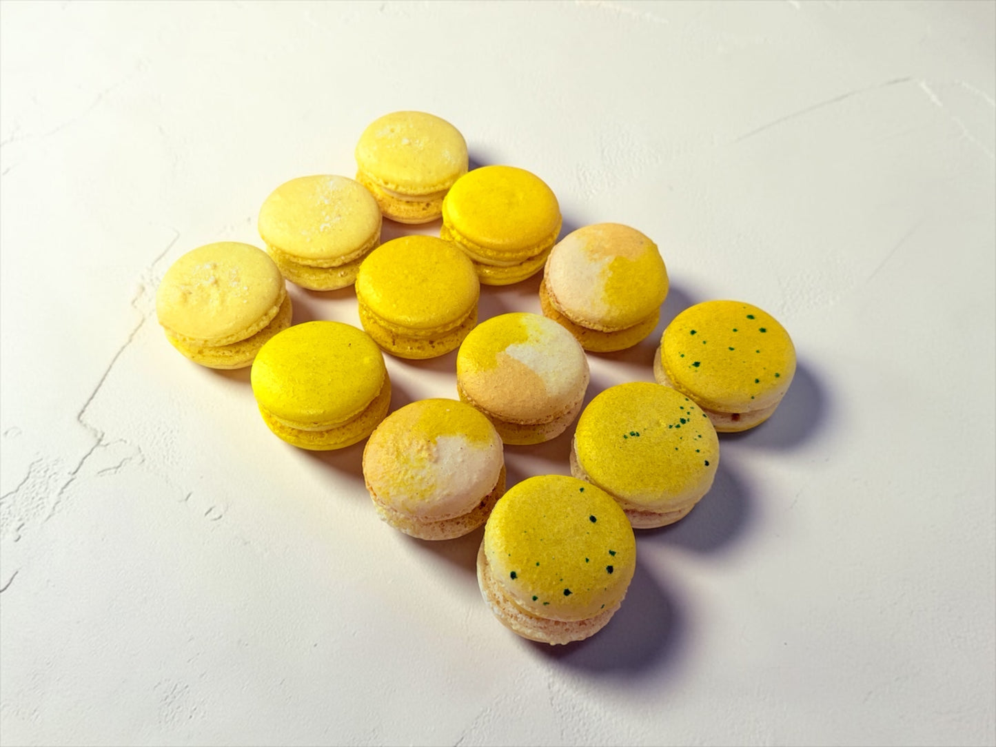 Lemon Vibe: A Flavorful Quartet of French Macarons in One Set | 36 Pack