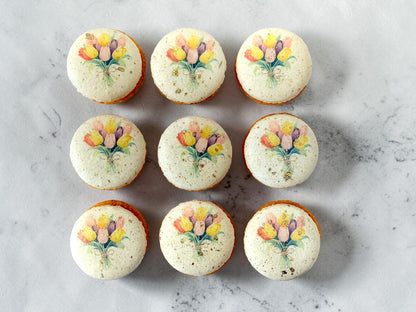 Spring Bouquet Macaron Collection