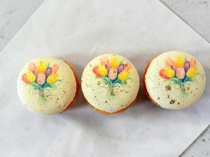 Spring Bouquet Macaron Collection