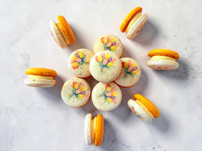 Spring Bouquet Macaron Collection